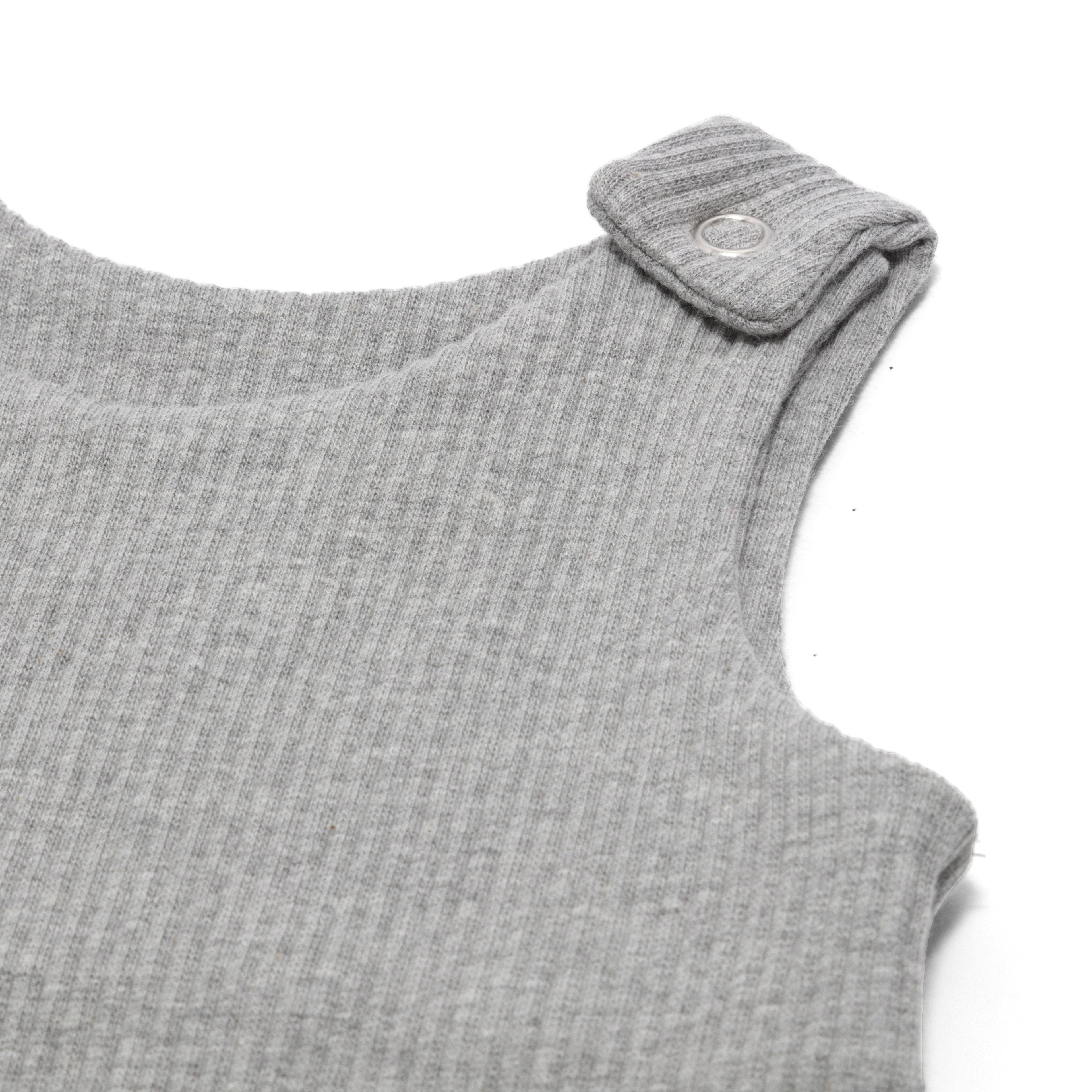 Dove Grey Dungarees
