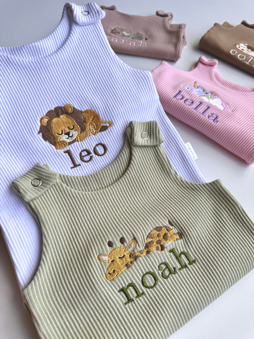 Farm Theme Personalised Dungarees