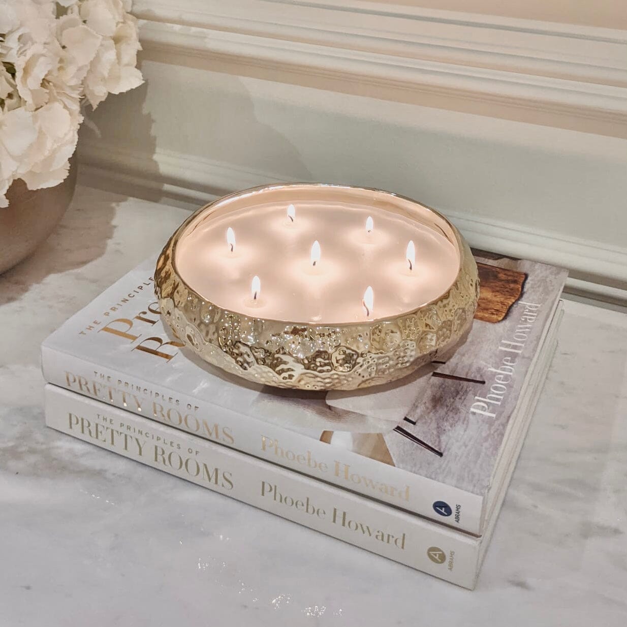 Aeolian 7 Wick Gold Scented Candle