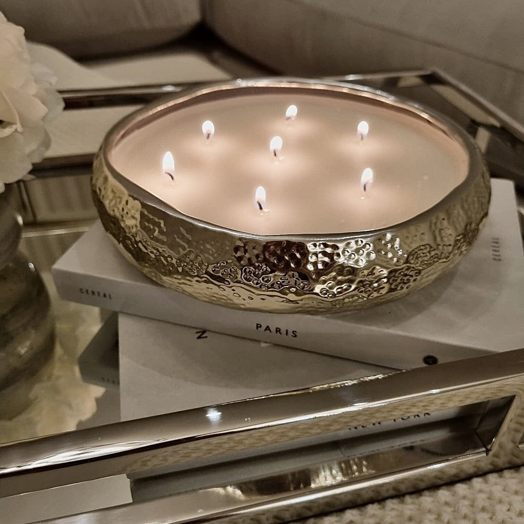 Aeolian 7 Wick Gold Scented Candle